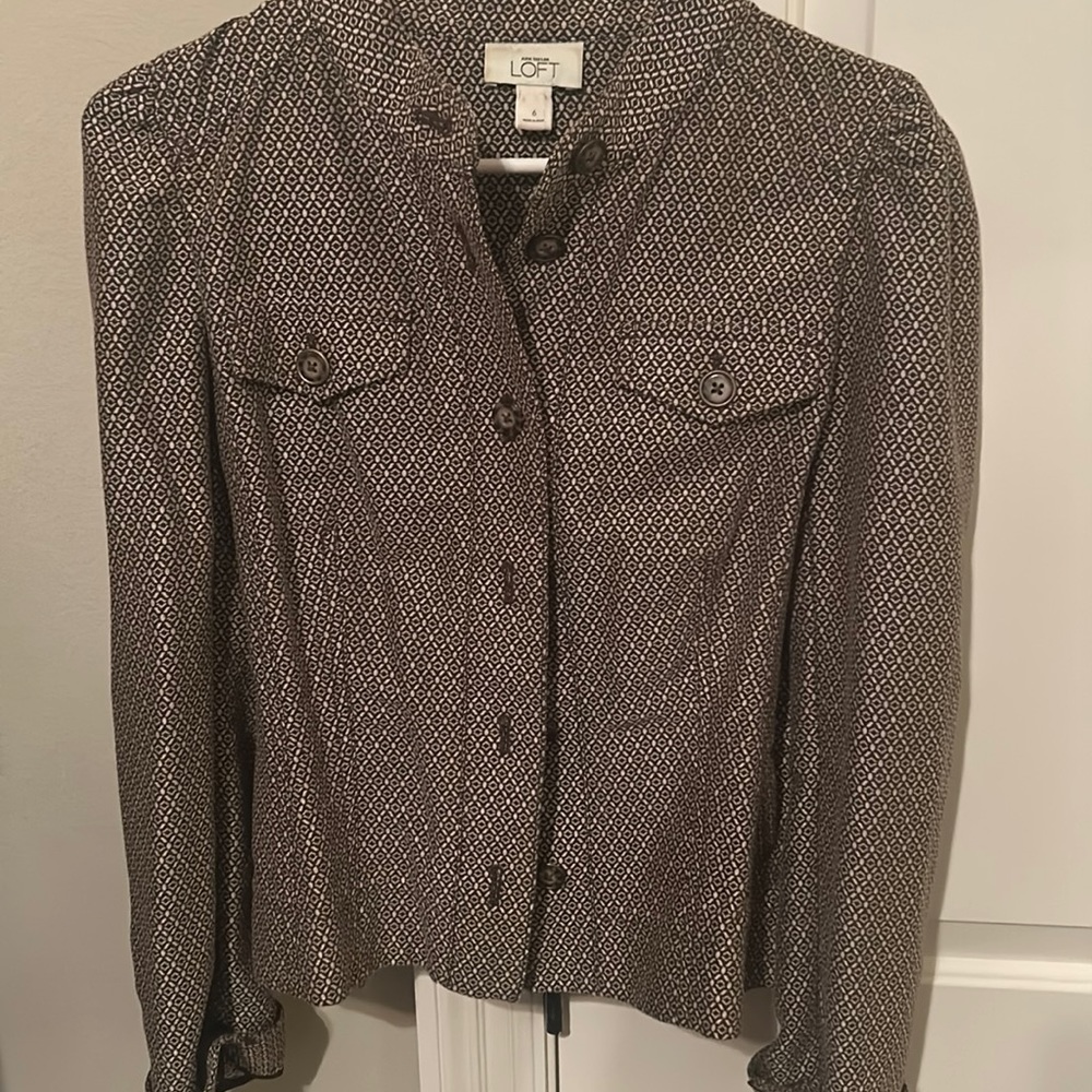 Brown pattern Jacket